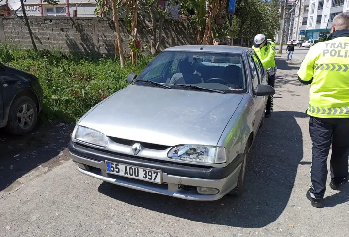 Samsun'da otomobilin çarptığı bisikletli çocuk yaralandı