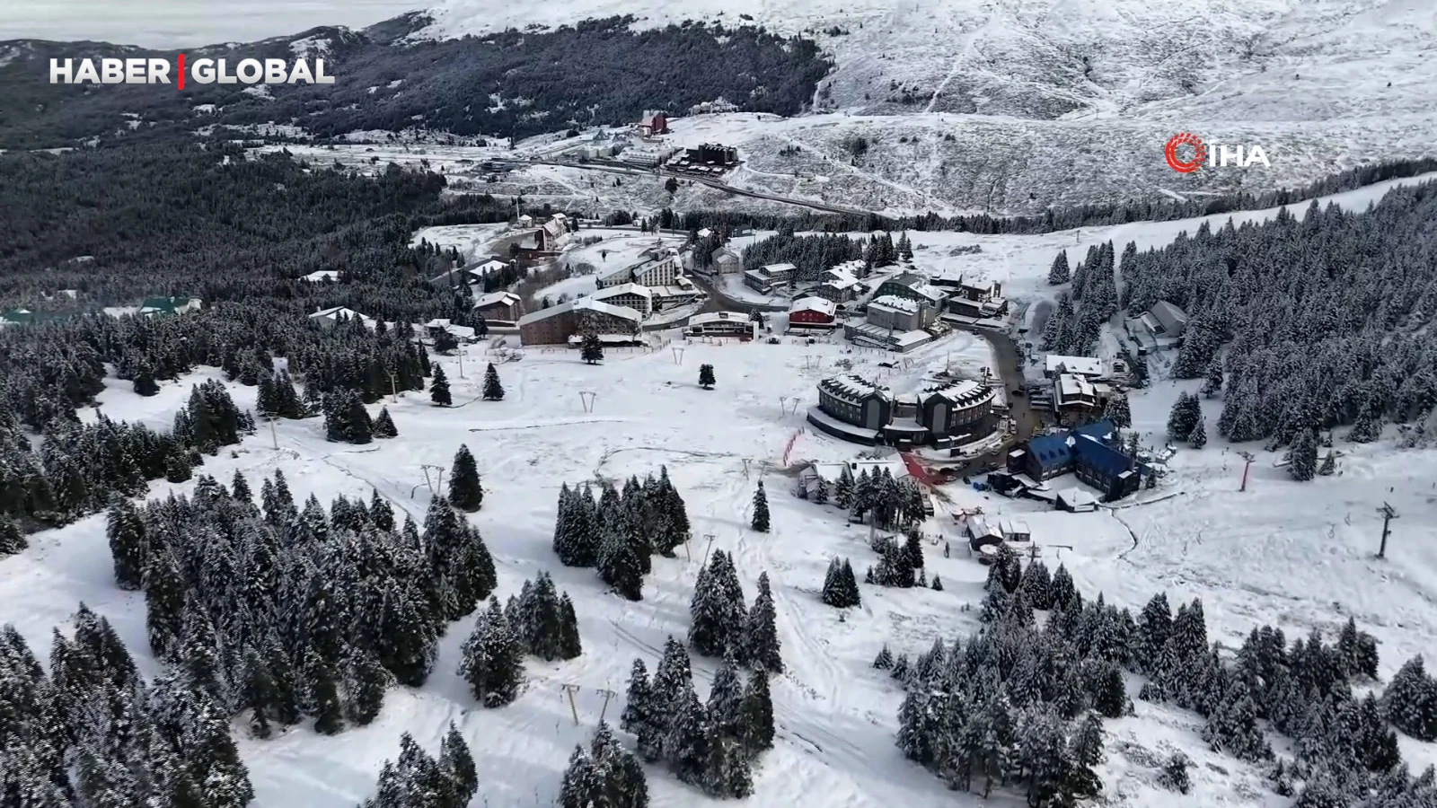 Uludağ'da sezon öncesi hazırlıklar tam gaz sürüyor