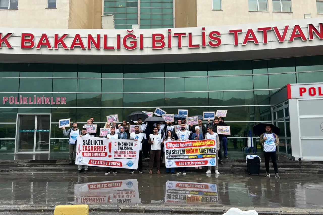 Ses Bitlis Şubesi: 'Sağlıkta Tasarrufun Bedeli Hastaların Yaşamı Olamaz'