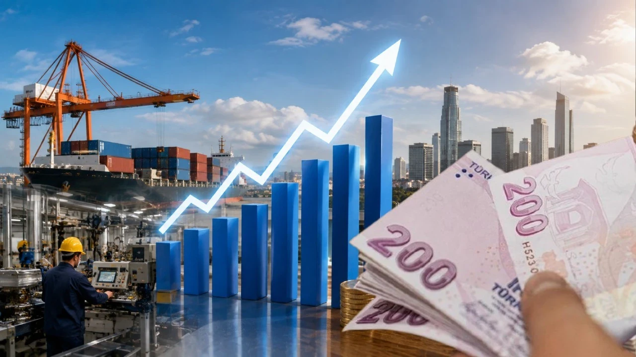 Türkiye ekonomisi 2025'te yüzde 3,7 büyüdü: Kişi başına gelir 18 bin 103 dolara çıktı