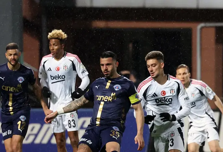 Kasımpaşa 1-1 Beşiktaş Maç Özeti | Kartal, 10 kişiyle puanı kurtardı