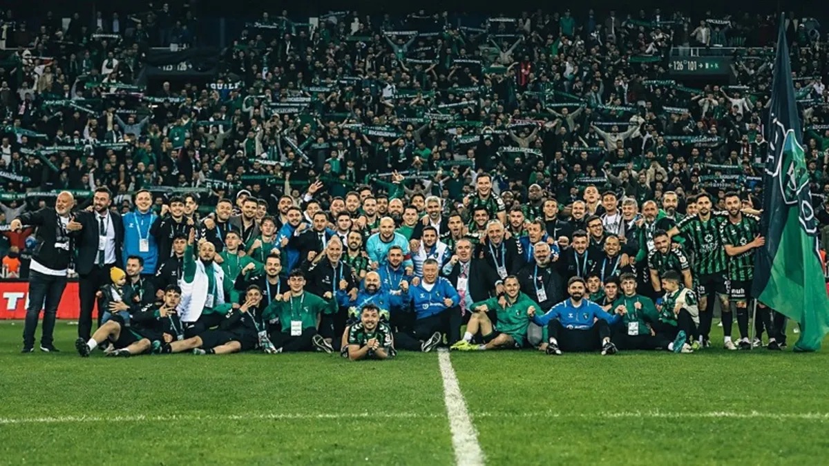 Kocaelispor adım adım Süper Lig'e yaklaşıyor!