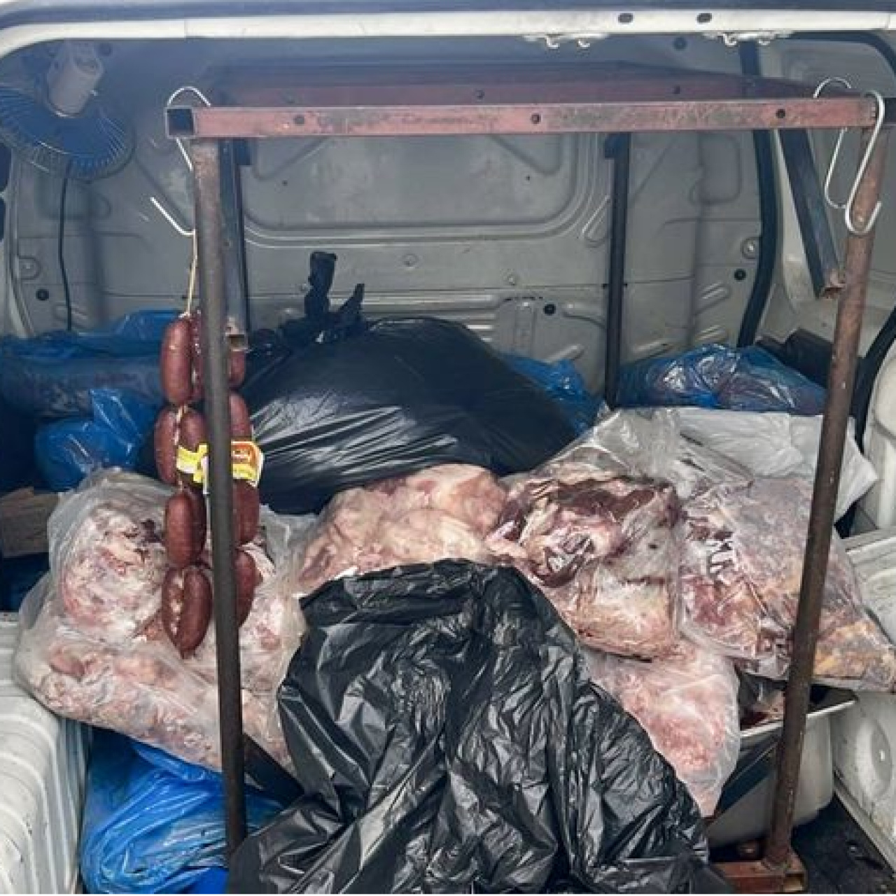 340 kilo kırmızı ve beyaz et ele geçirildi