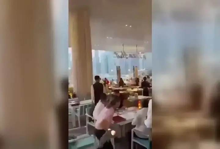 Yürekleri ağza getirdi! İftar topunu füze sandılar
