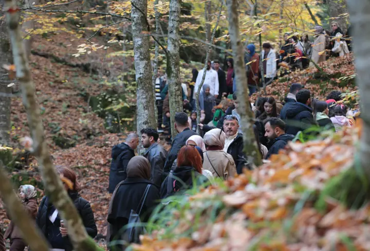 Yedigöller Milli Parkı, ziyaretçi akınına uğradı