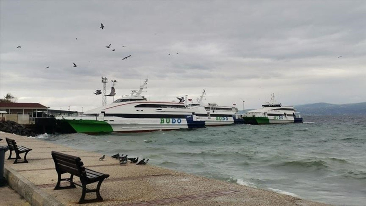 Bursa Deniz Otobüsleri'nin bazı seferleri iptal edildi