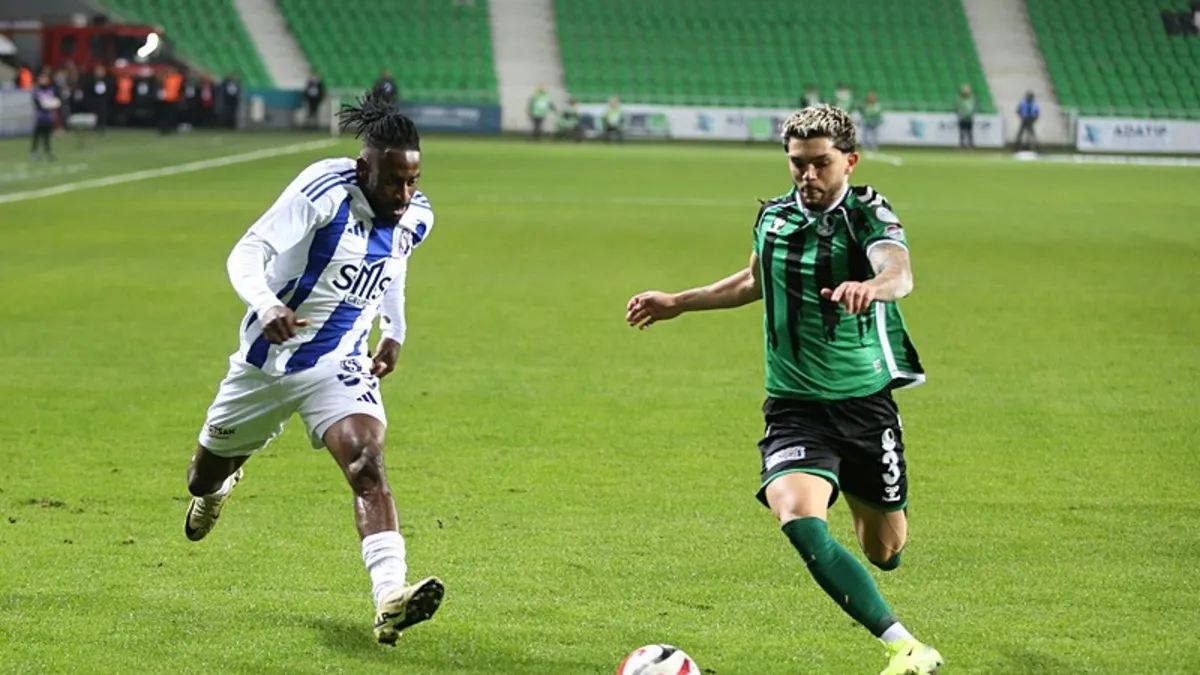 Sakaryaspor ile SMS Grup Sarıyerspor berabere kaldı!