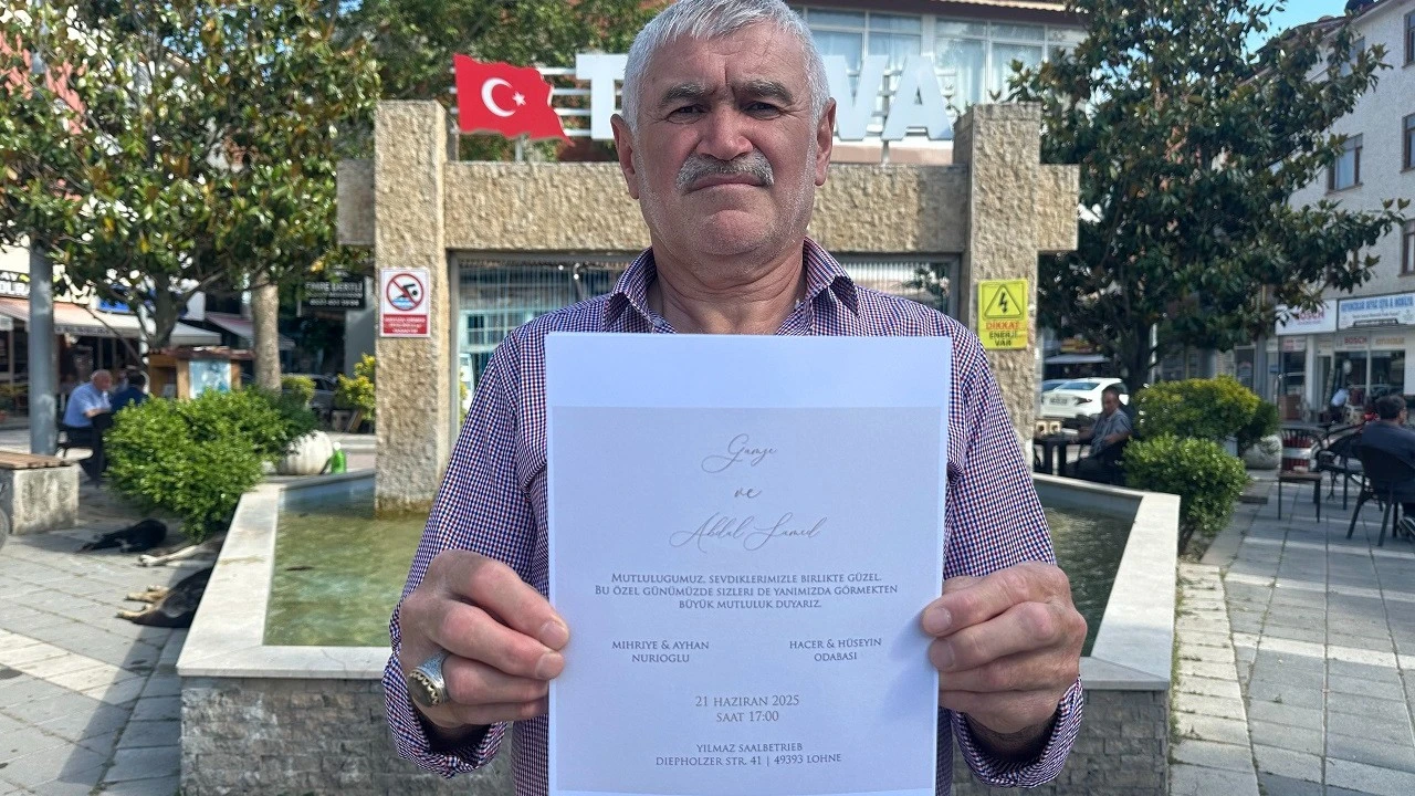 41 yıl Almanya'da yaşadı, şimdi oğlunun düğünü için vize alamıyor