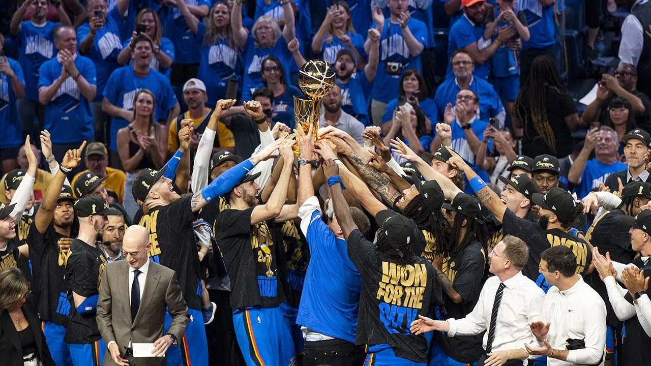 NBA'de tarihi zafer: Oklahoma City Thunder, 2025'in şampiyonu oldu