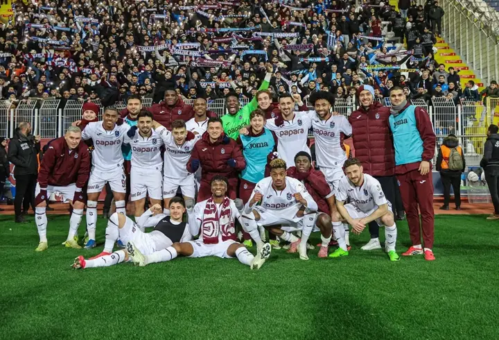 Süper Lig'de yeni yılın lideri Trabzonspor