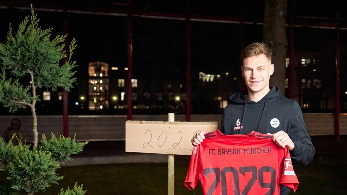 Bayern Münih Joshua Kimmich'in sözleşmesini uzattı!