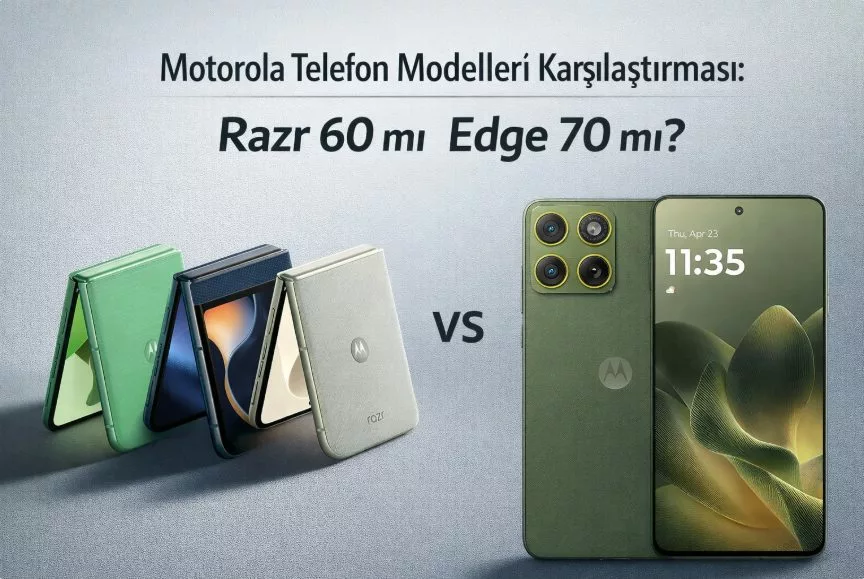 Motorola Telefon Modelleri Karşılaştırması: Razr 60 mı Edge 70 mi?