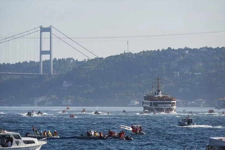 38. Boğaziçi Kıtalararası Yüzme Yarışı başladı