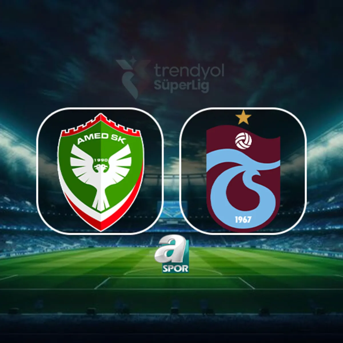 Amedspor-Trabzonspor maçı saat kaçta, hangi kanalda?