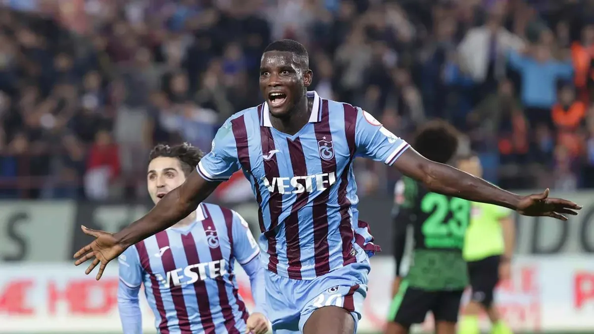Trabzonspor Paul Onuachu'yu resmen açıkladı