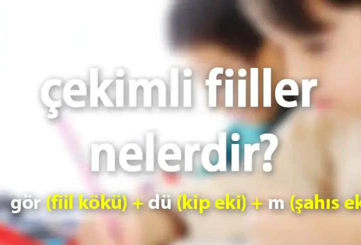 Çekimli Fiil Nedir, Nasıl Ayırt Edilir? Çekimli Fiil Örnekleri Nelerdir?