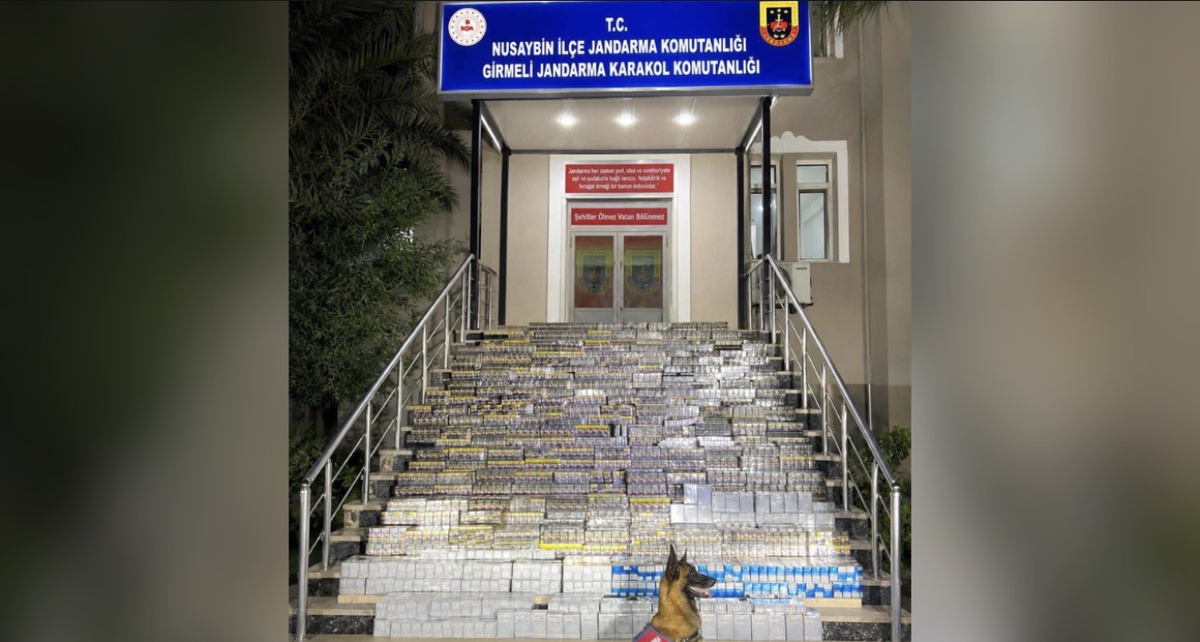 Nusaybin'de 2 Milyon Lira Değerinde Kaçak Sigara Ele Geçirildi