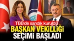 Tbb'de Sandık Kuruldu: Başkan Vekilliği Seçimi Başladı