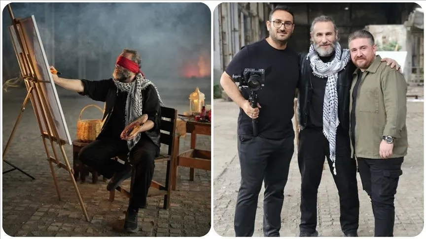 Gazze'deki soykırıma dikkati çeken "Direniş" eseri müzikseverlerle buluştu