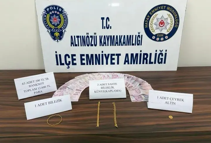 Hatay’da kuyumcuları 95 bin TL dolandıran 3 şüpheli yakalandı