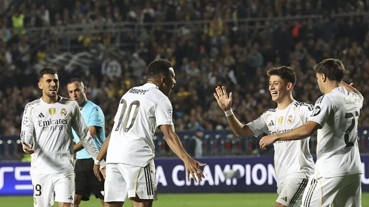Kairat 0-5 Real Madrid | MAÇ SONUCU-ÖZET (Arda Güler ilk 11'de oynadı)
