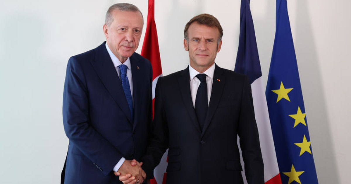 Cumhurbaşkanı Erdoğan, Macron İle Görüştü - Son Dakika Dünya Haberleri - Habertürk