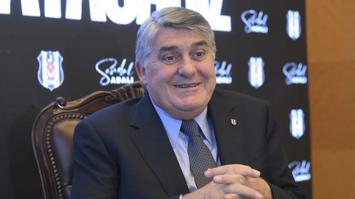 Beşiktaş Kulübü Başkanı Serdal Adalı'dan yeni yıl mesajı!