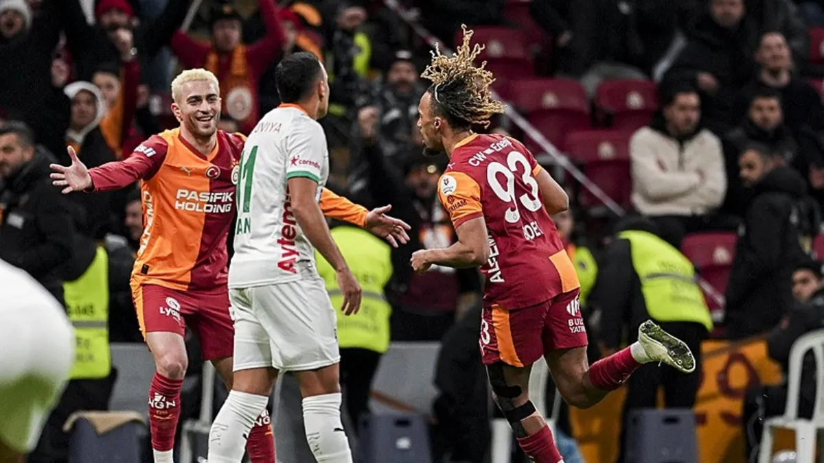 Galatasaray-Corendon Alanyaspor maçı CANLI (Trendyol Süper Lig)