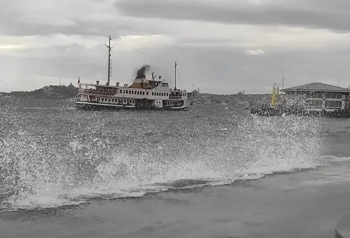 Meteoroloji uyarmıştı: İstanbul’da lodos etkili oluyor