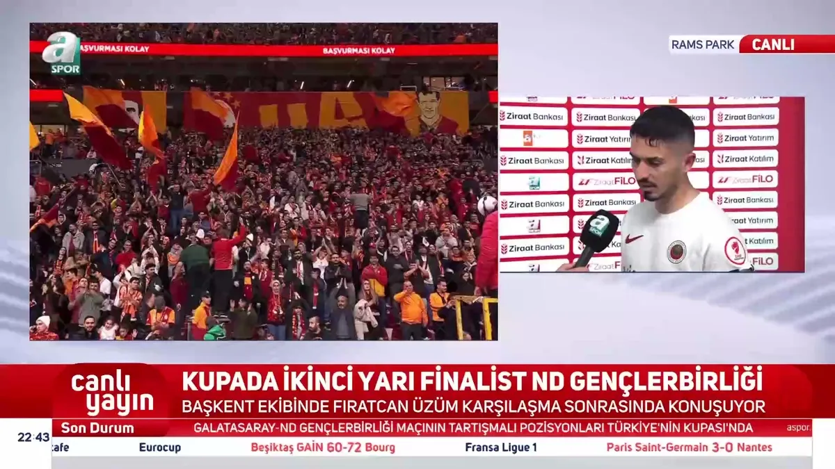 Fıratcan Üzüm: Volkan Hoca ile finale gidebileceğimizi konuştuk