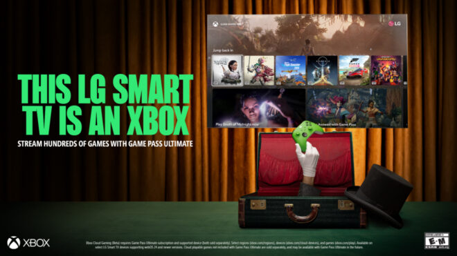 Xbox uygulaması LG akıllı TV’lere giriş yapmaya başladı