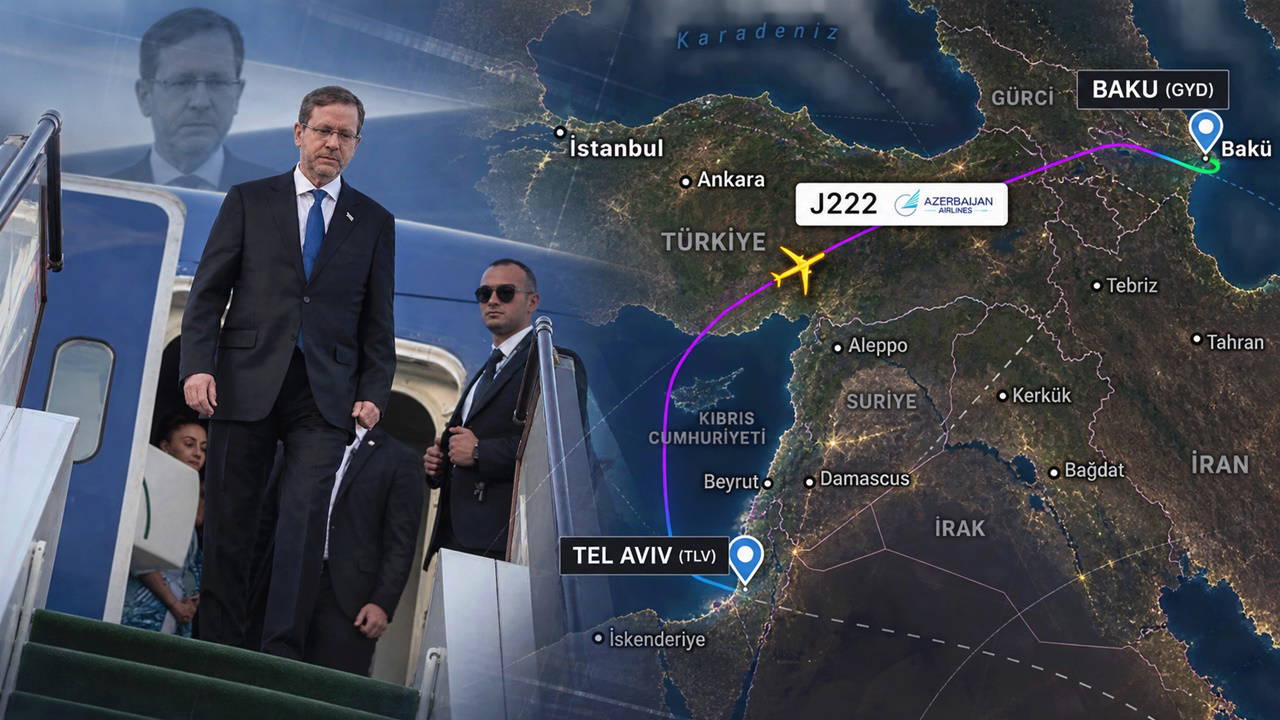 Herzog, Türkiye'nin Hava Sahası Yasağını Nasıl Aştı? Azerbaycan'dan Yanıt Geldi
