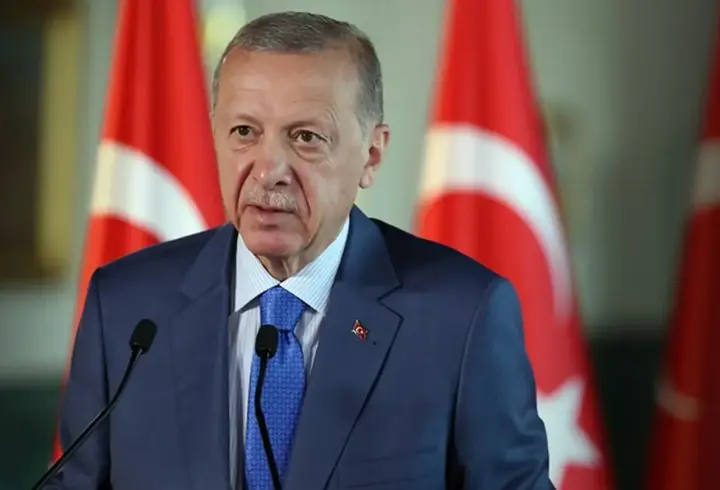 Erdoğan'dan Türk Kara Kuvvetleri'nin kuruluş yıl dönümü mesajı