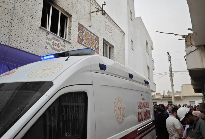 Mardin’de yatağa bağımlı hasta, çıkan yangında öldü