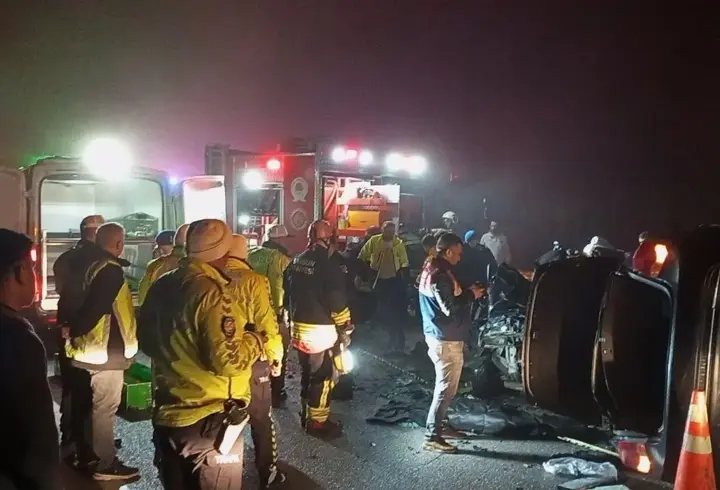 Samsun’da 5 kişinin öldüğü kazada baba-oğul toprağa verildi