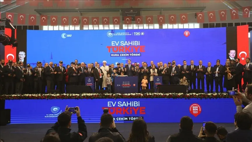  Hatay'da "Yüzyılın Konut Projesi"nin kura çekimi yapıldı 