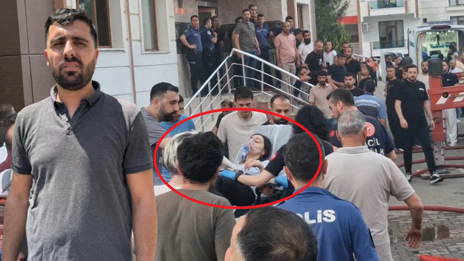 Faciada 35 kişiyi kurtardı: Hayatımda böyle bir şey görmedim