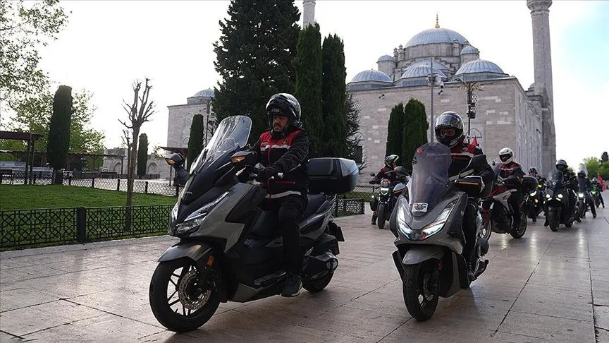 İstanbul'da yarın ''Fethin İzinden'' motosiklet ve bisiklet turu düzenlenecek