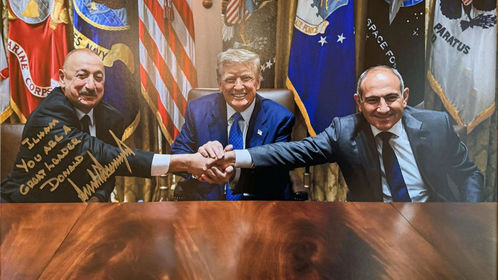Trump'tan Aliyev'e övgü: Sen harika bir lidersin