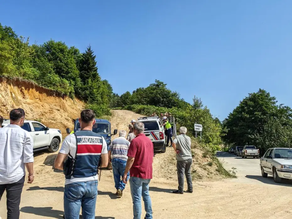 Giresun'da "helikopter düştü" ihbarı ekipleri harekete geçirdi
