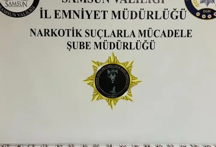Samsun'da düzenlenen operasyonda uyuşturucu madde ele geçirildi