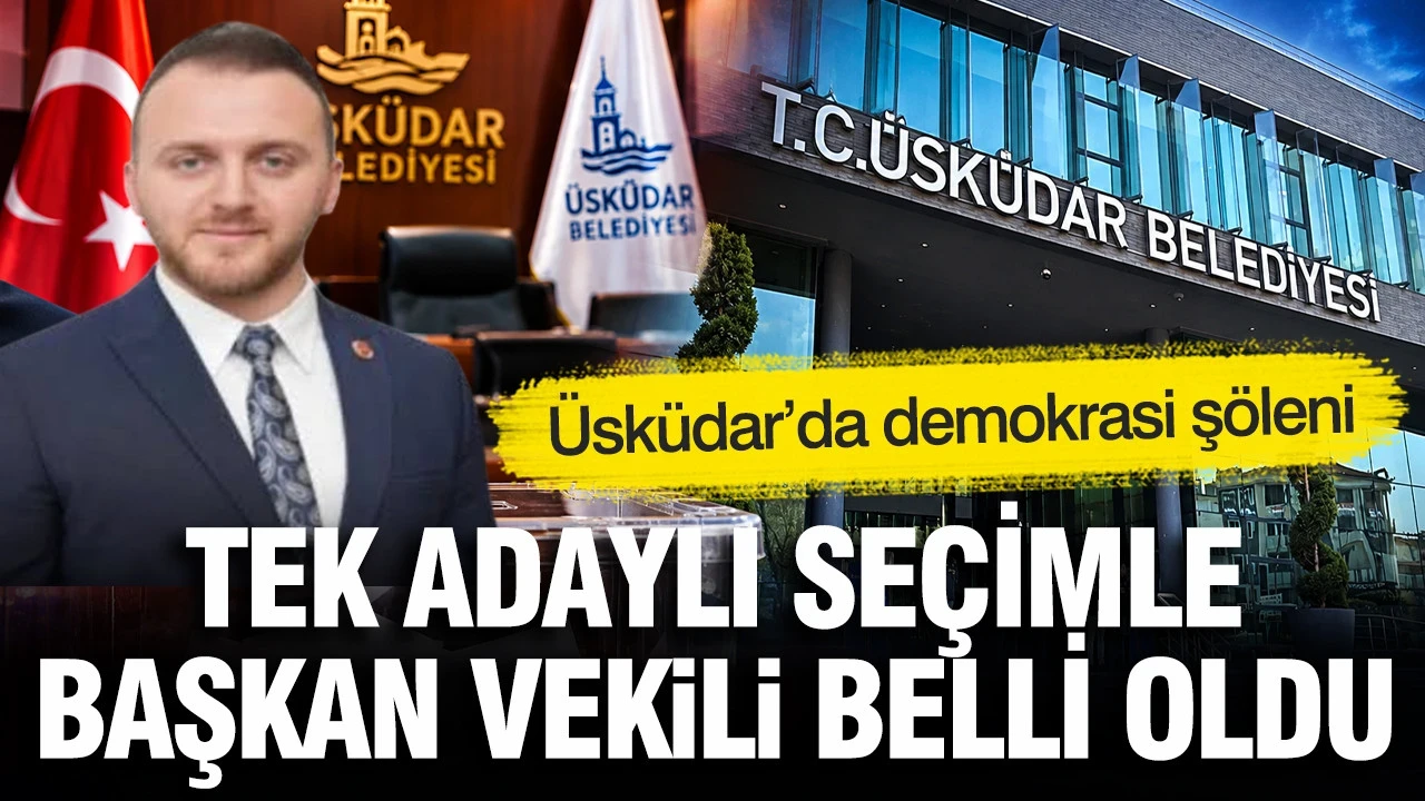 Üsküdar'da Tek Adaylı Demokrasi Şöleni: CHP Ve Yeni Parti Aday Çıkarmadı