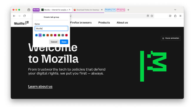 Firefox 138 ile “profil yönetimi” ve fazlası geldi