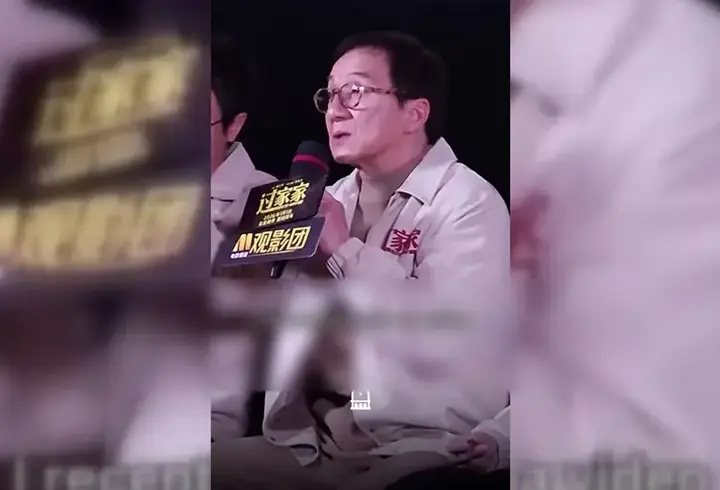 Dünyaca ünlü oyuncu Jackie Chan Gazze için ağladı