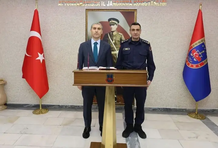 Vali Aktaş'tan emniyet ve jandarmaya ziyaret