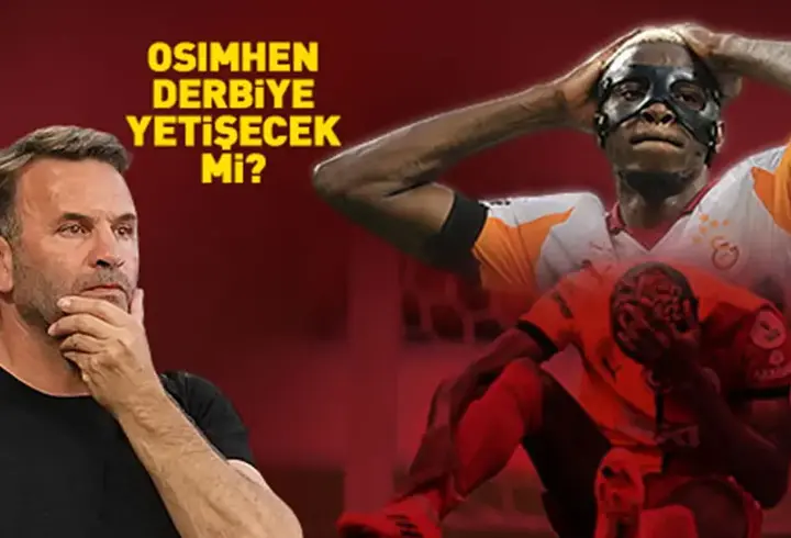 Osimhen, Fenerbahçe derbisine yetişecek mi? MR sonucu açıklandı