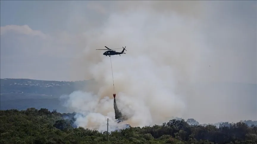 Bursa ve Sinop'ta çıkan orman yangınlarına müdahale ediliyor