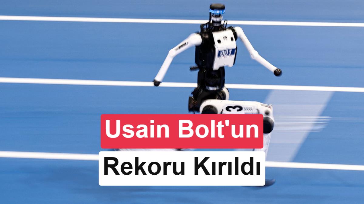 İnsansı robotlar Usain Bolt’un 100 metre rekorunu kırdı