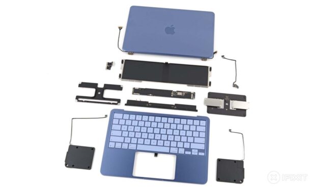 A18 Pro işlemcili MacBook Neo, tamir edilebilirlik konusunda da beğeni topladı [Video]
