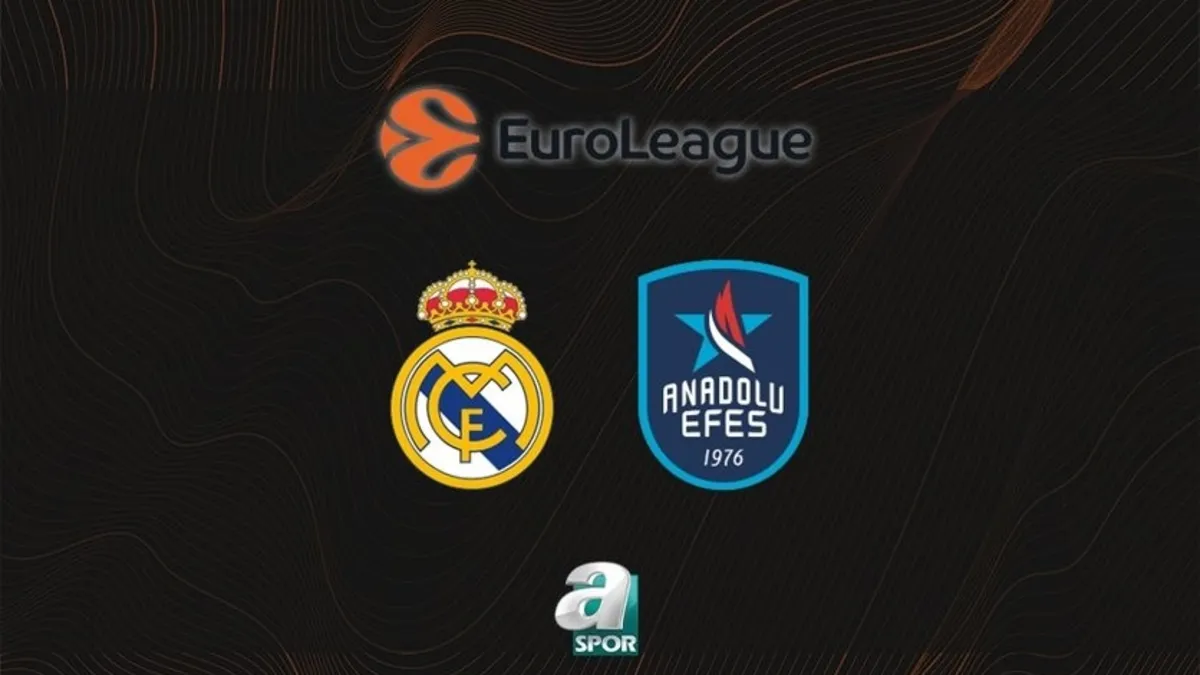 Real Madrid Basket-Anadolu Efes maçı CANLI (EuroLeague)